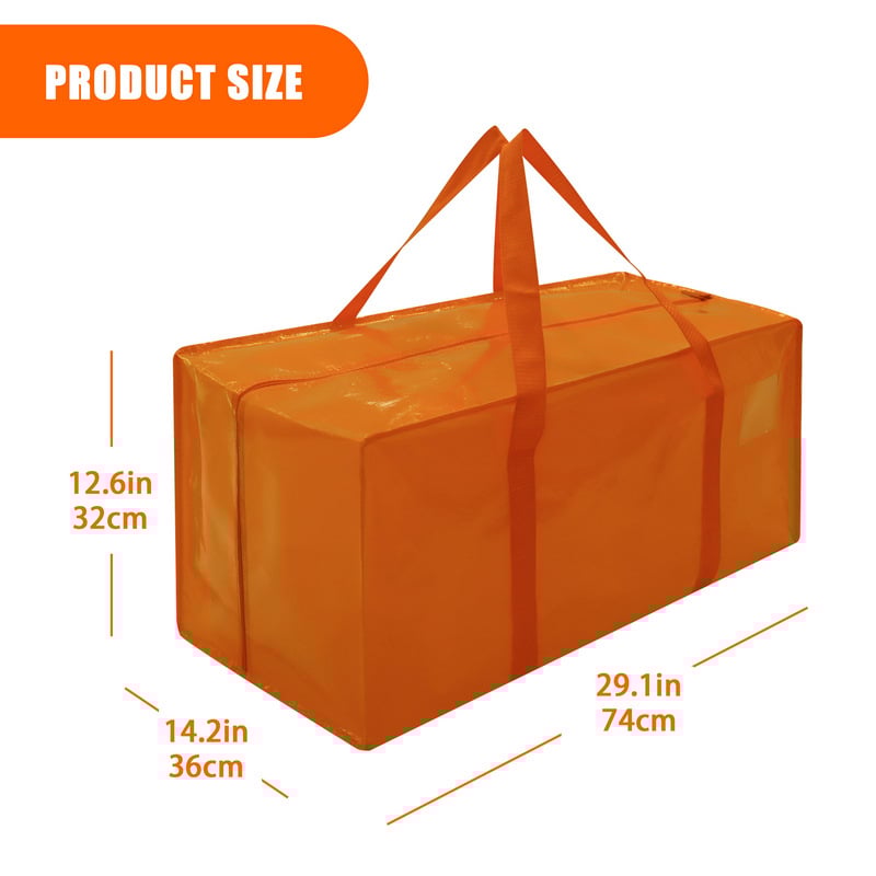 🏆Flash Sale⚡Heavy-Duty Moving Bags with Reinforced Handles - Extra Large Storage Laundry Bags for Clothes, Toys, Blankets
