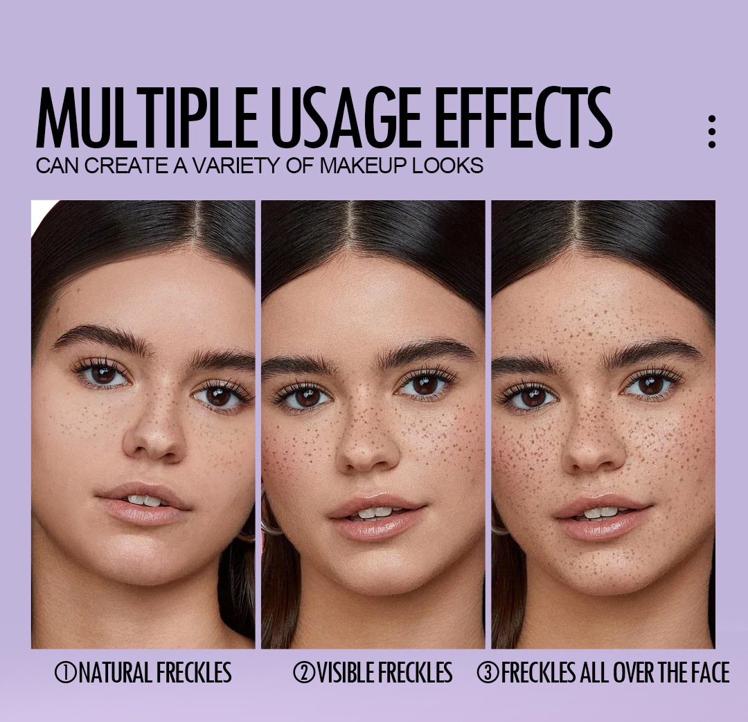 faux freckle stamp - natural-looking