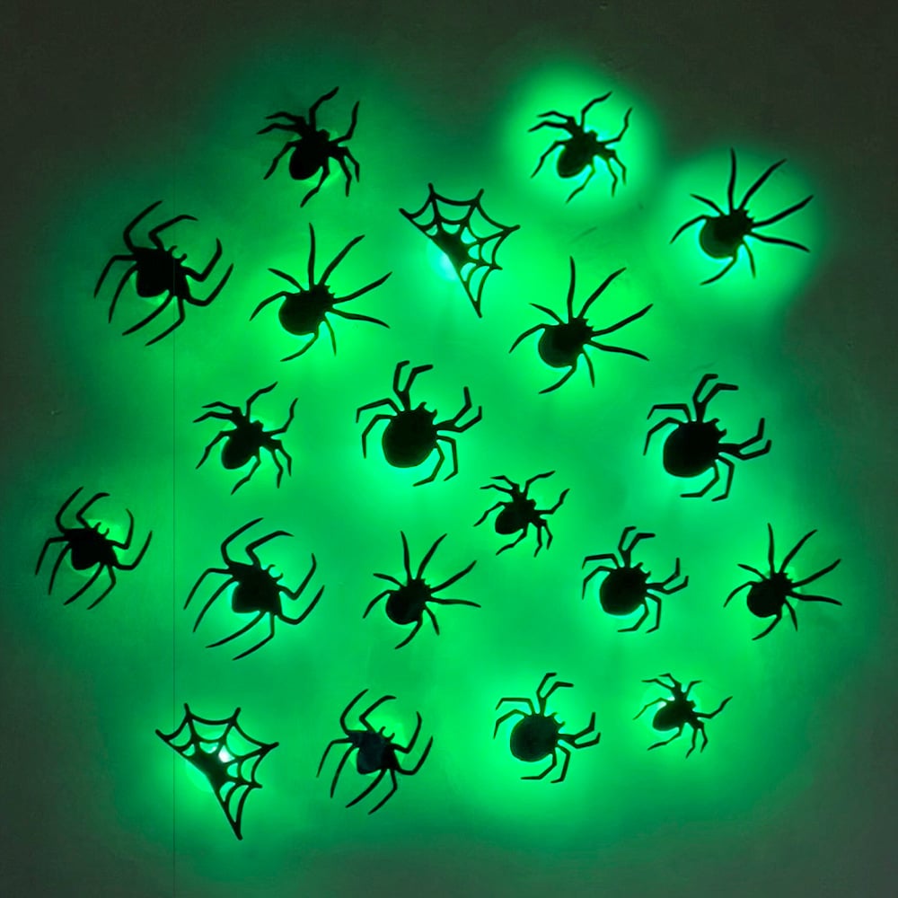 ๐๐ฆ Halloween 3D Lighted Bats