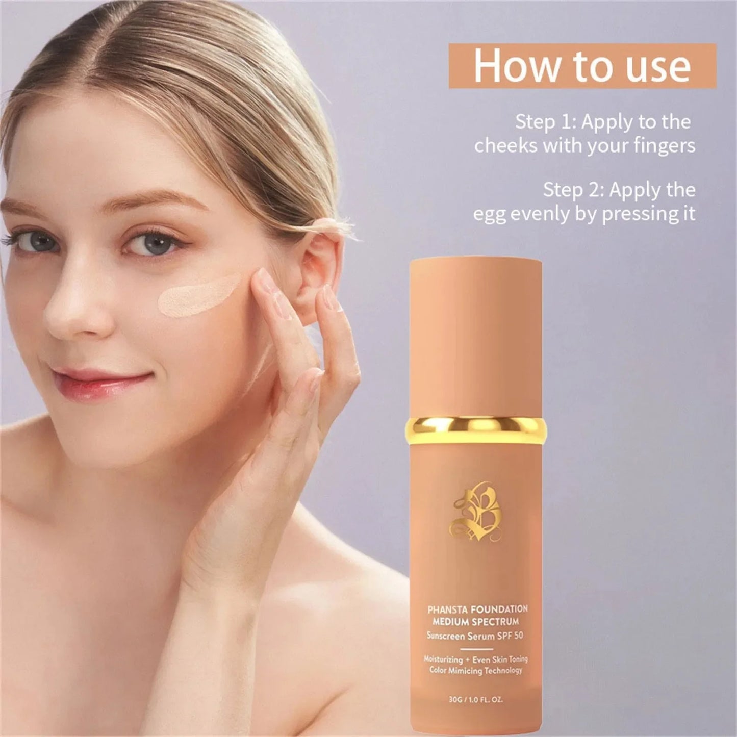 Final 3 Hours: 50% OFF🔥 4 In 1 Color Changing Foundation SPF 50