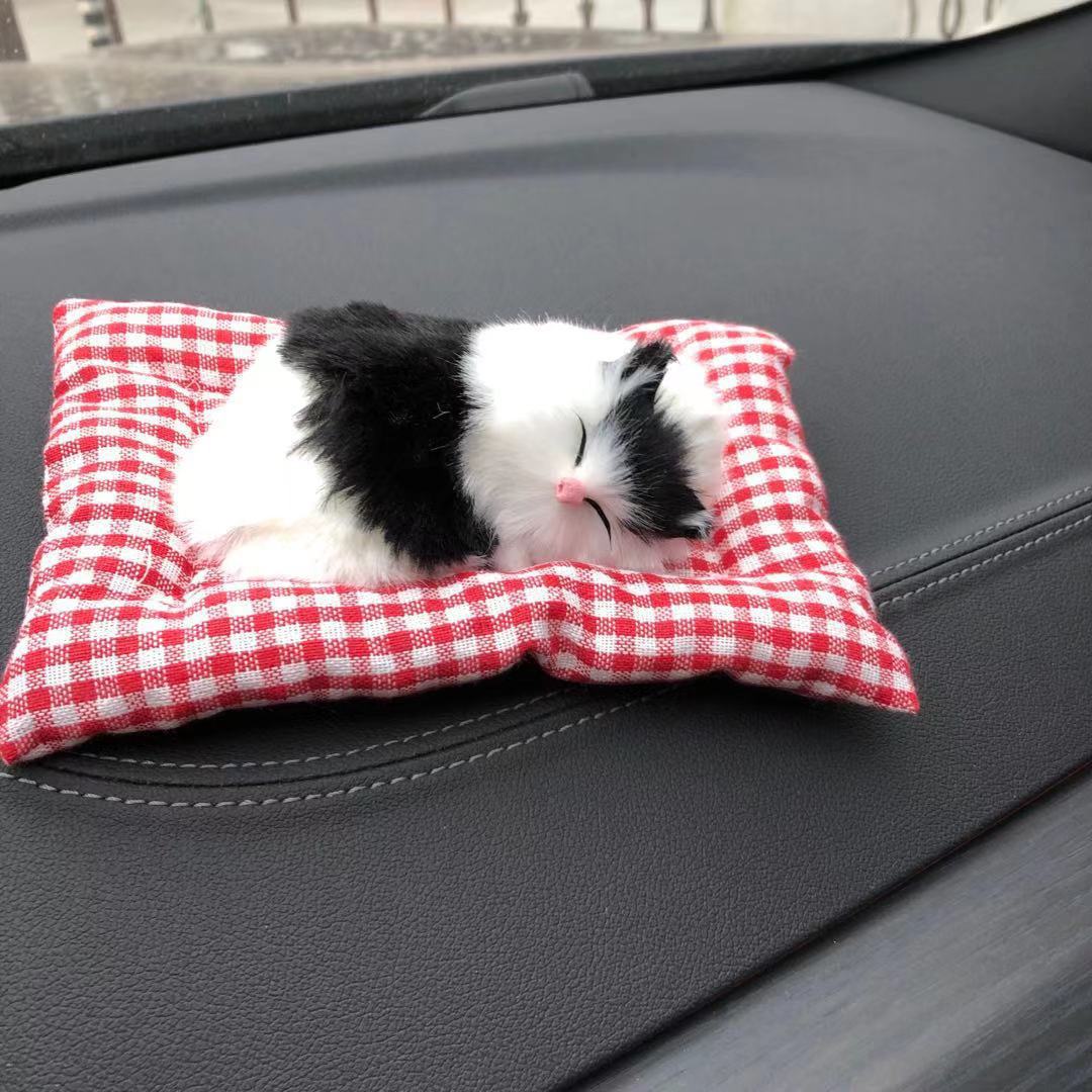 🐱 2026 Must-Have 🚗 Bamboo Charcoal Cat Air Purifier Ornament – Cute Car Decor & Fresh Air Companion ✨