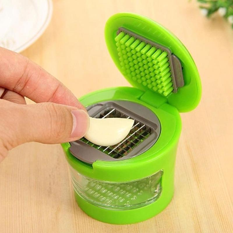 Multifunctional Garlic Press Vegetable Chopper Home Kitchen Gadget