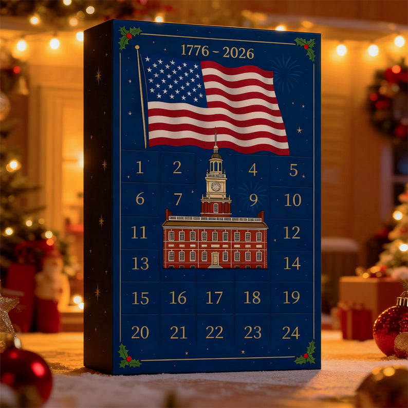 🗽 250 Jahre Freiheit – Patriotische Countdown-Box 🦅