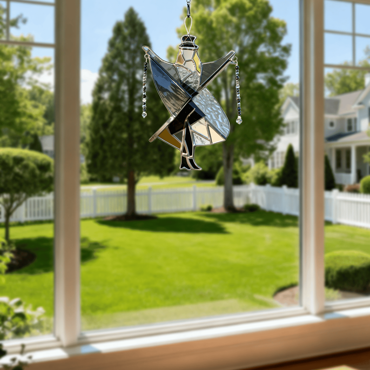 đ„LAST DAY 59% OFF -đStevie Nicksđ€ Handmade Stained Glass Spinner