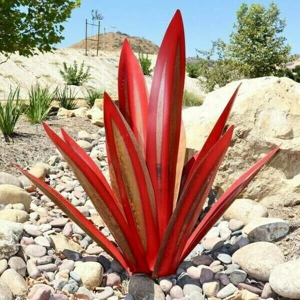 Anti-rust Metal Tequila Agave Plant