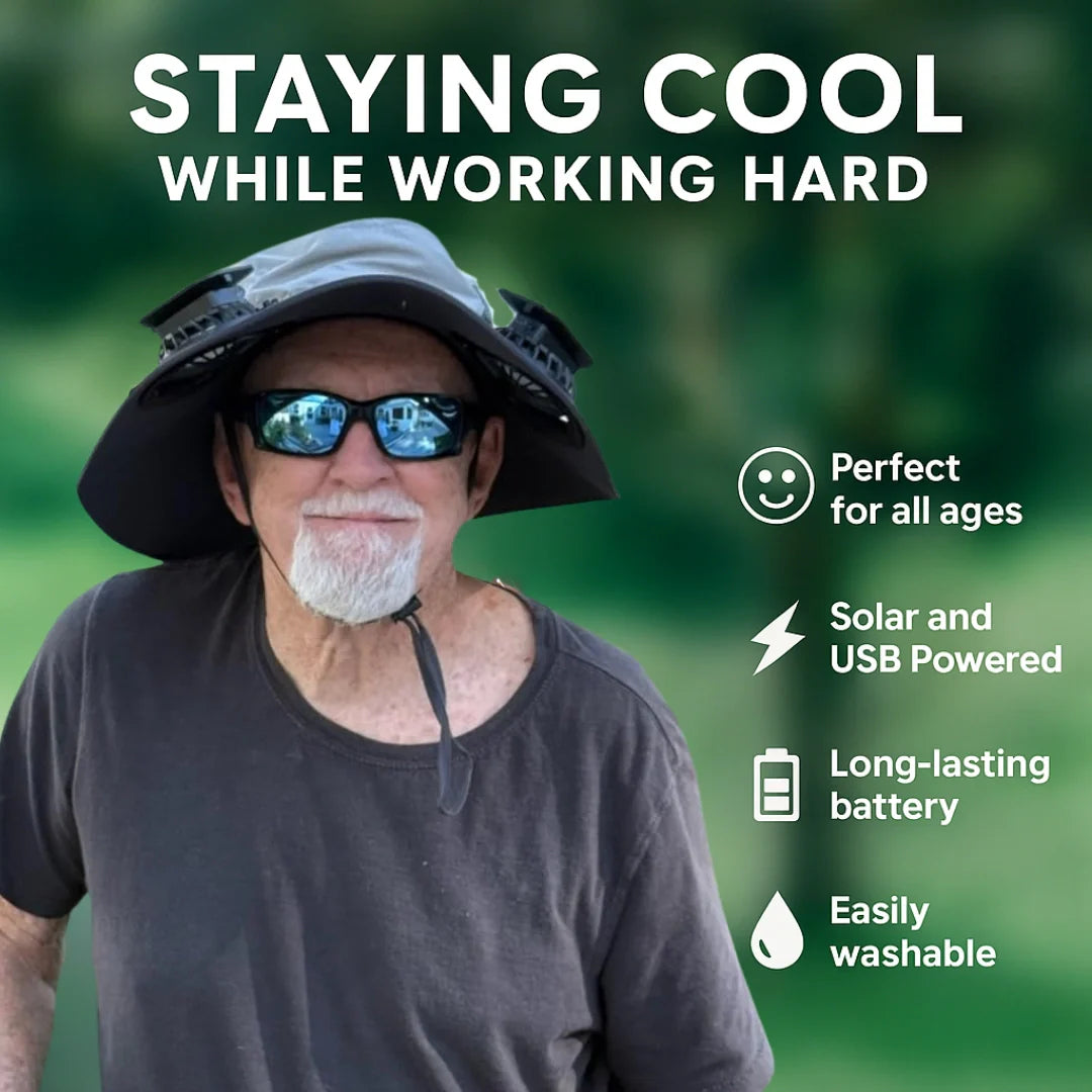 Solar Fan Hat - SunMed