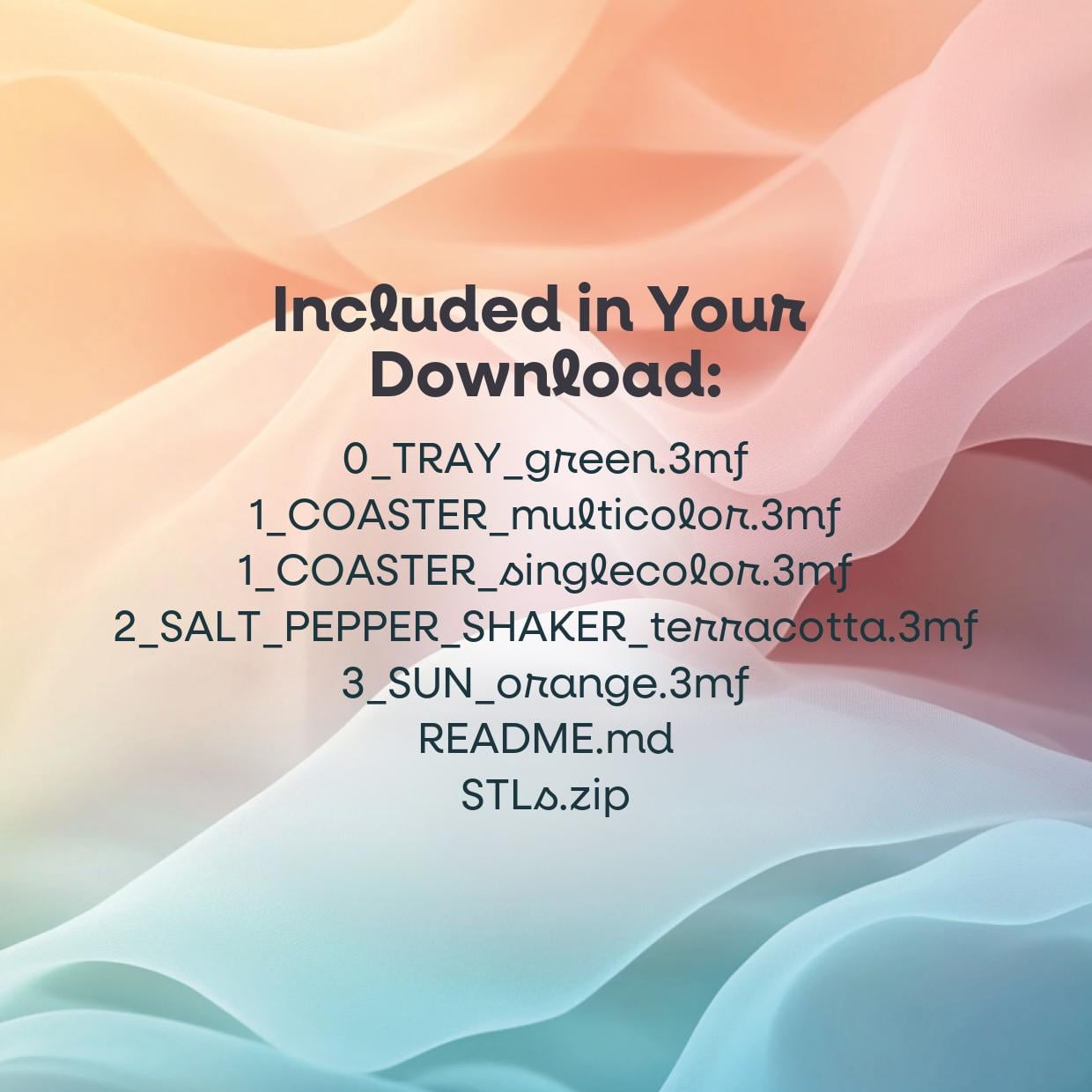 SUNDOWNER Coaster Set