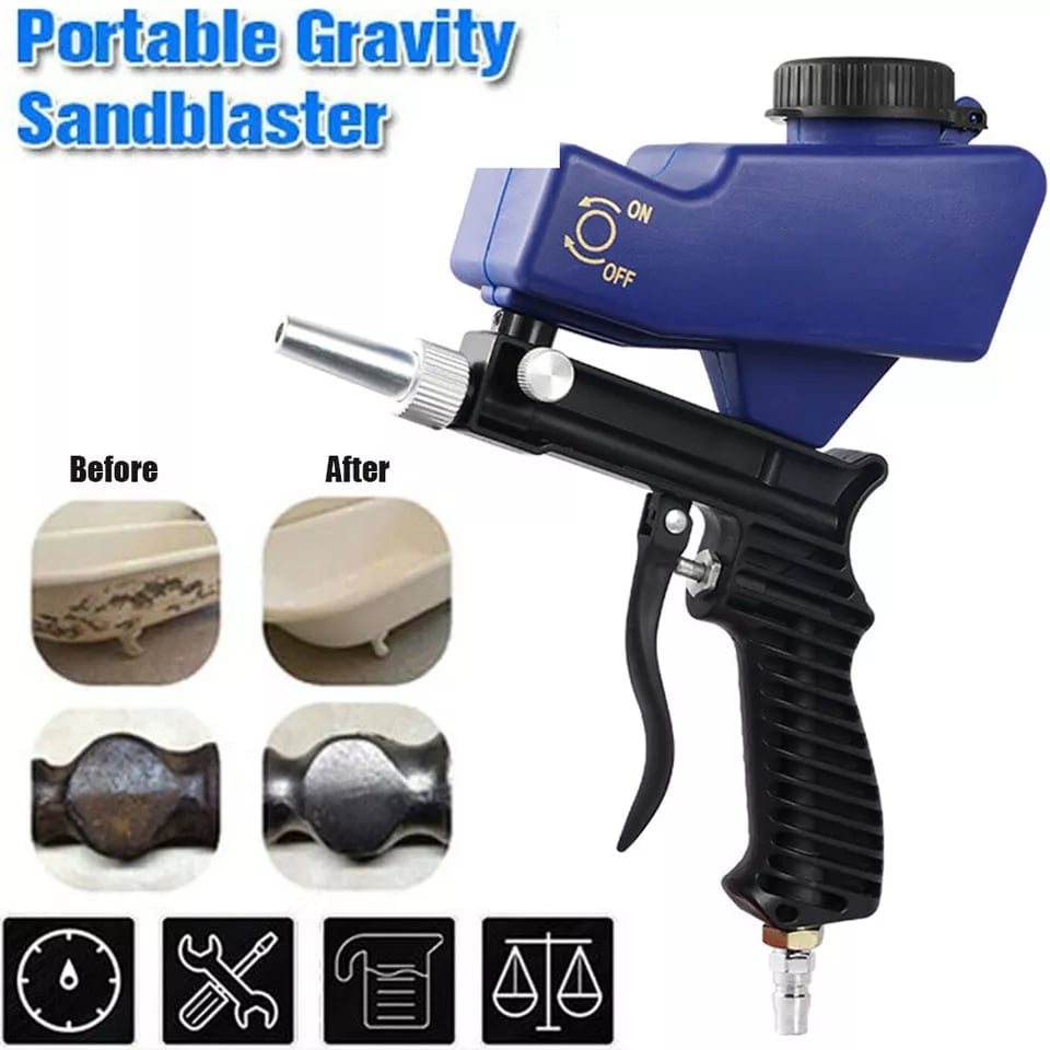 Professional Gravity Sandblasting Tool Set