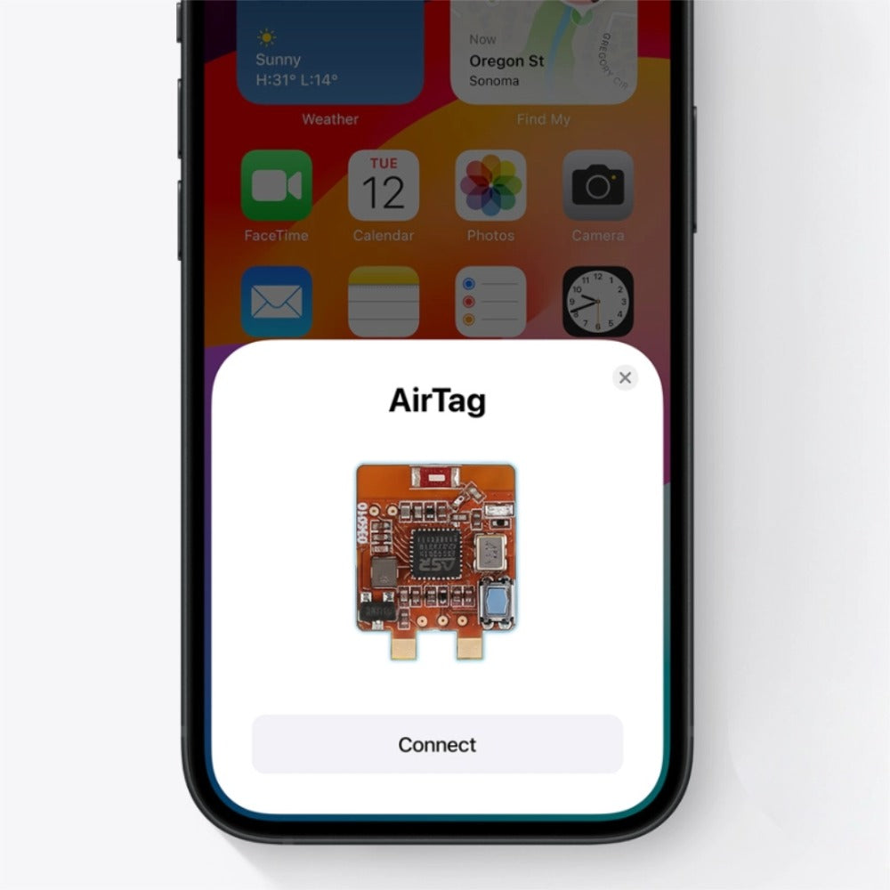 Hidden Air Tag (Built-in)