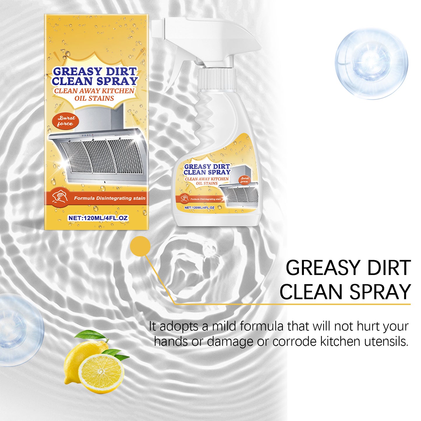 🔥Final 3 Hours: 60% OFF 🔥Powerful Kitchen Foam Cleaner🏠