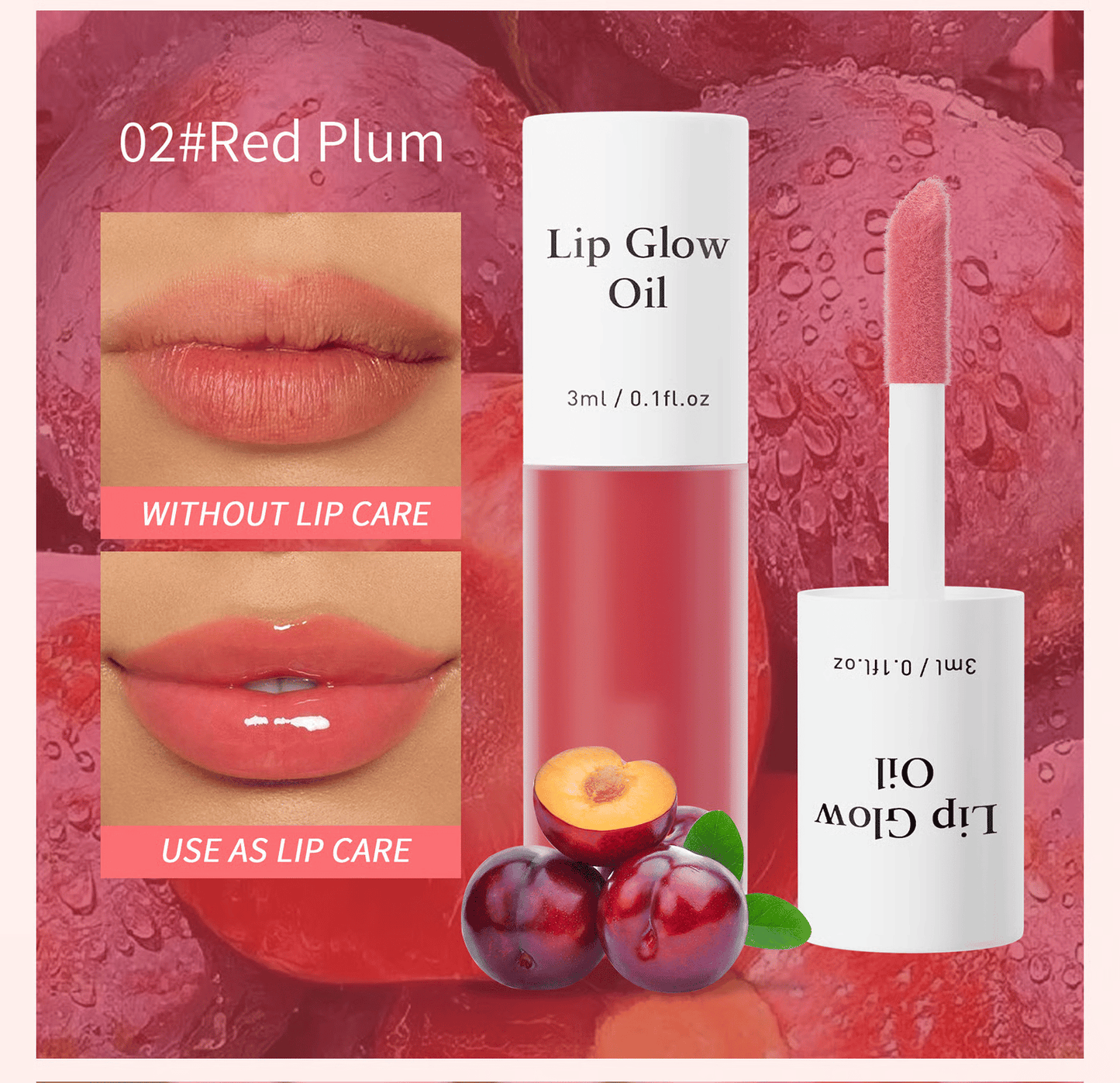 🏆 50K+ SOLD! Almost Gone-⚡💋 Get the Perfect Pout✨Tinted Lip Gloss - Create plump, hydrated lips with a natural glow! 💖