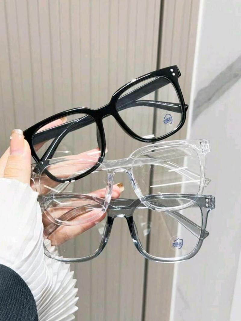 Simple Blue Light Blocking Glasses For Men And Women (3 Pieces)