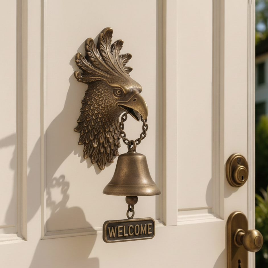 Animal welcome doorbell