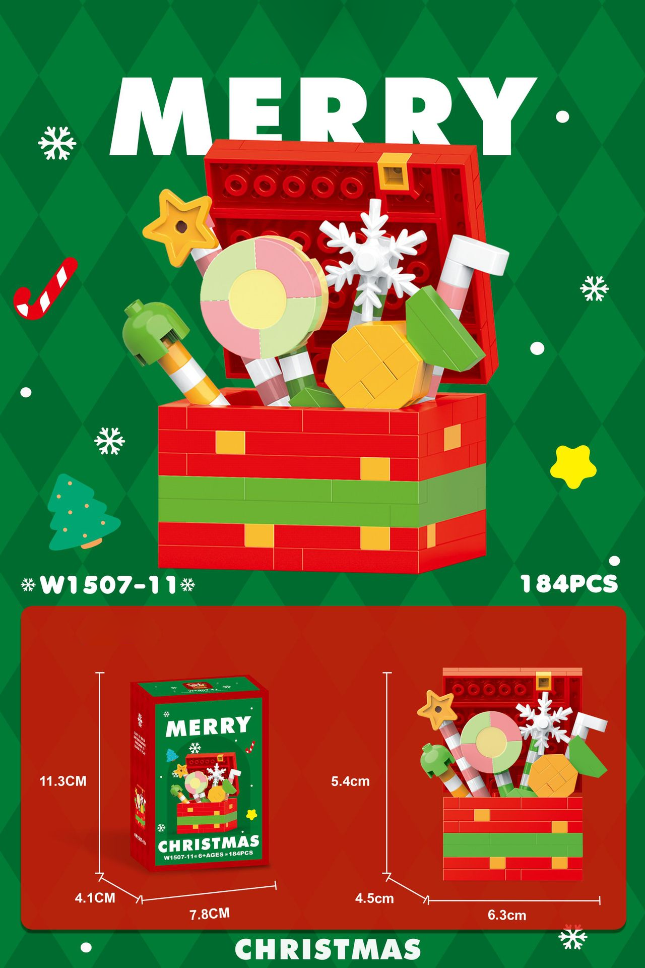 🎄Weihnachtselement-Bausteine