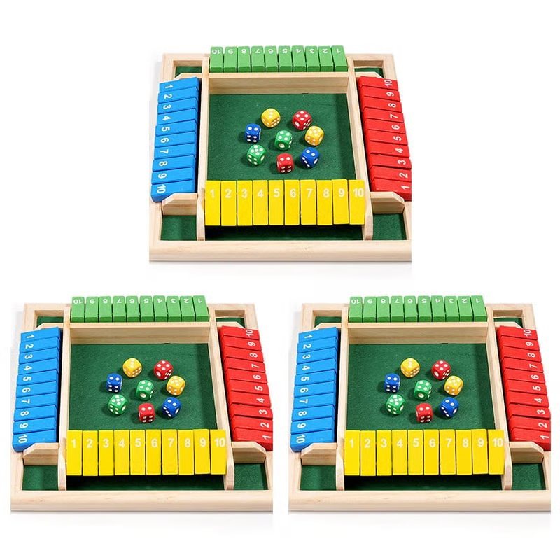 The Box Game - Fun Table Math Game for Adults & Kids