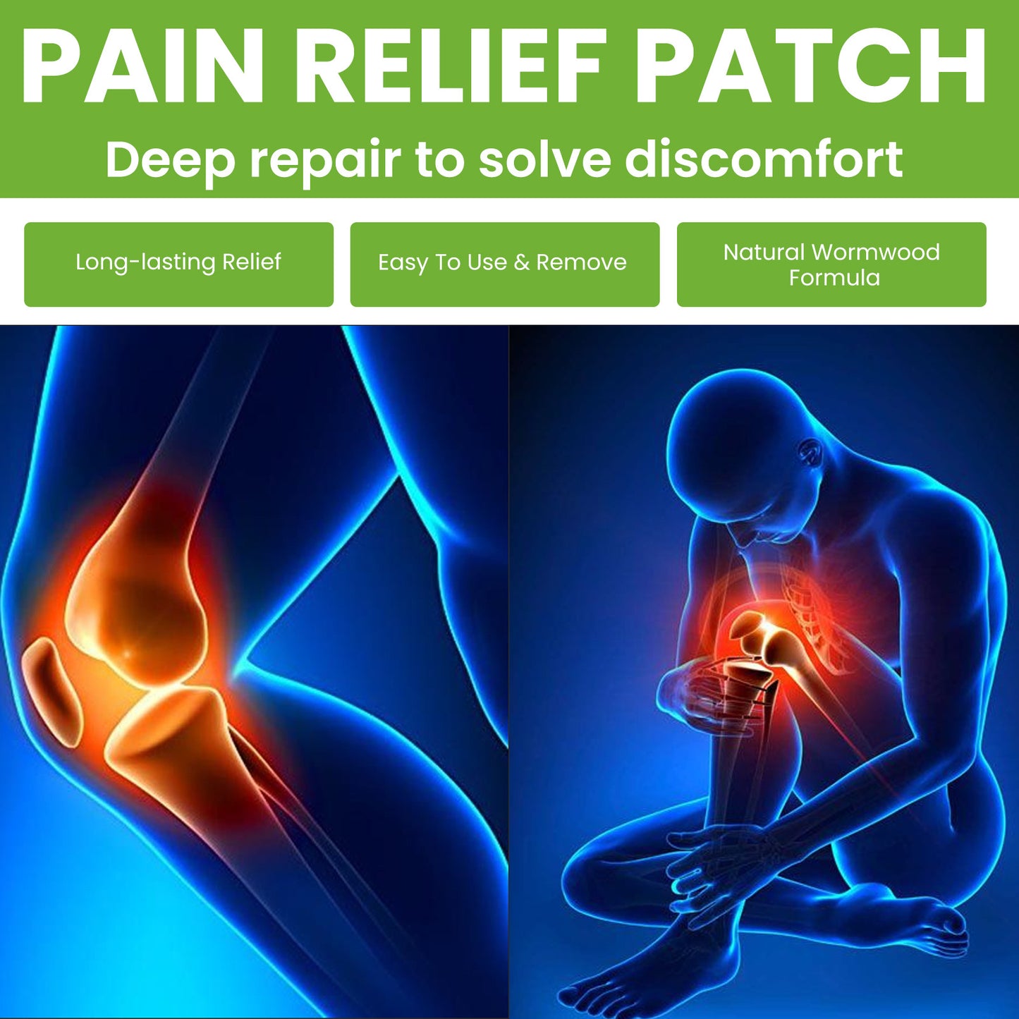 Natural Knee Pain Patches