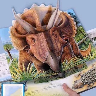 ⏰Historical Lowest Price: Save 50%-🦖3D Encyclopedia Prehistorica Dinosaurs📙HARDCOVER