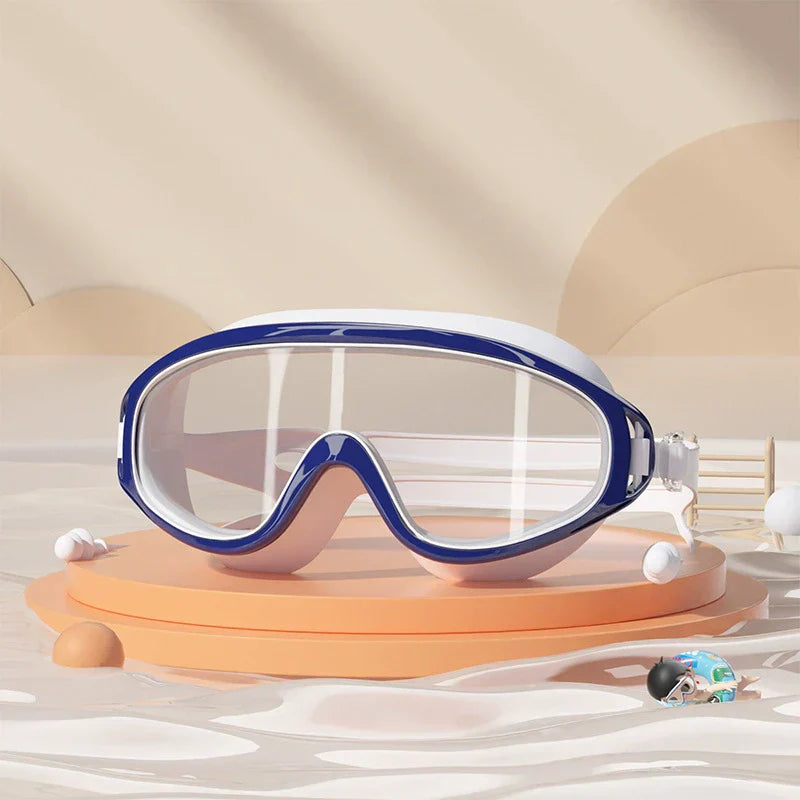 ✨2025 Hot Sale 55%-OFF-🌊HD children's large frame waterproof and anti-fog swimming goggles