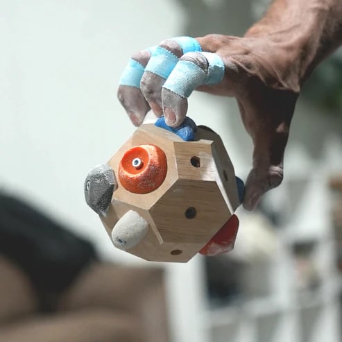 🧗♀️Handcrafted Boulder Block - Build Strength and Precision
