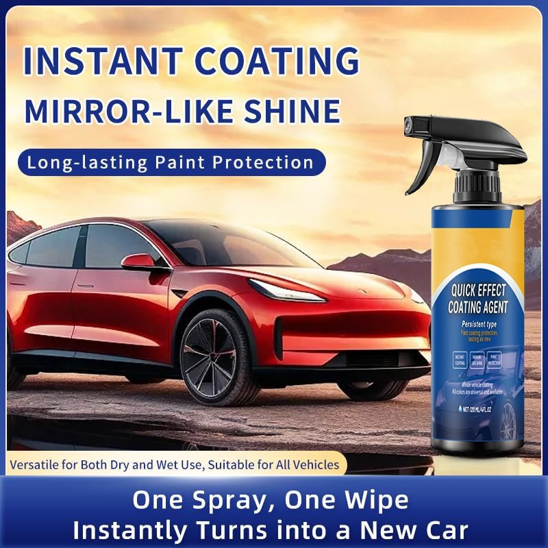 🚗🔥رذاذ طلاء سريع المفعول متطور للسيارات✨