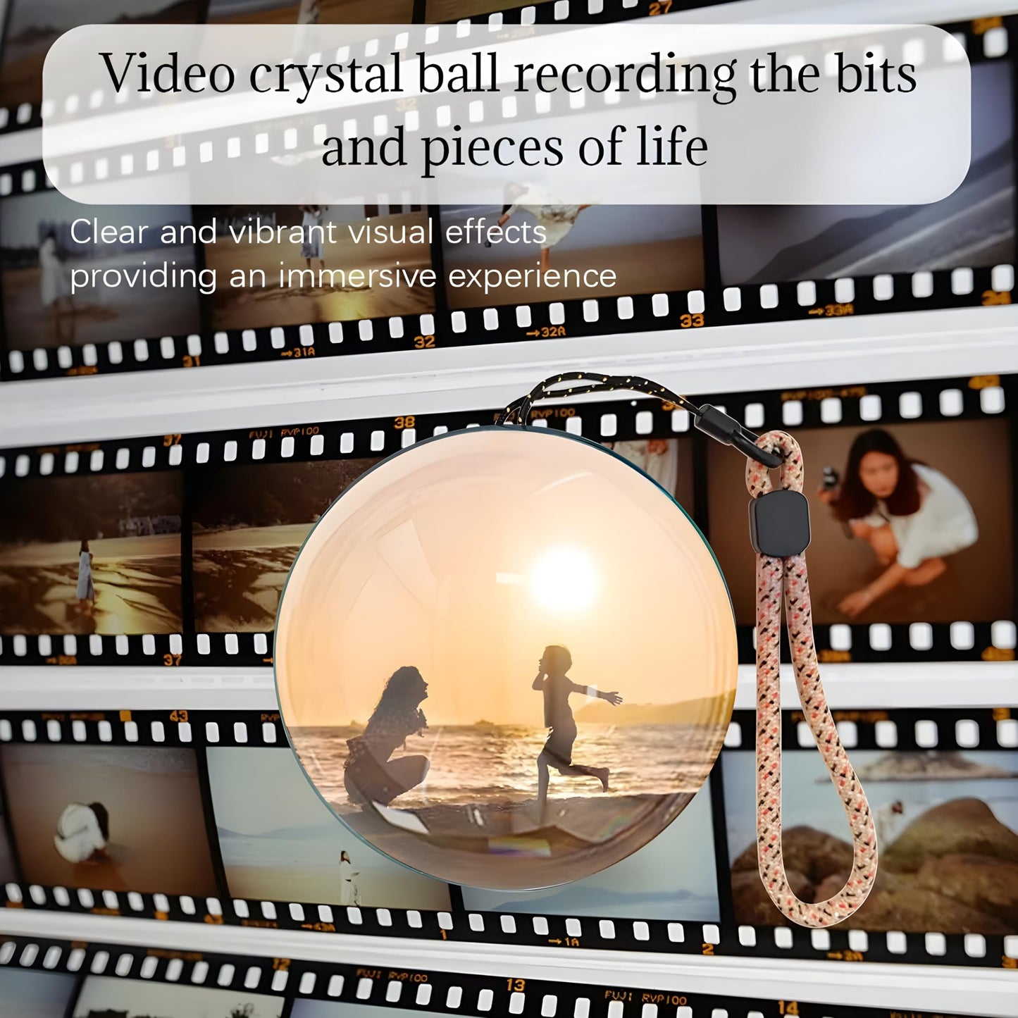 The Magic Crystal Ball — Hold the Breathing Memories in Your Hand.(BUY 2 FREE SHIPPING)
