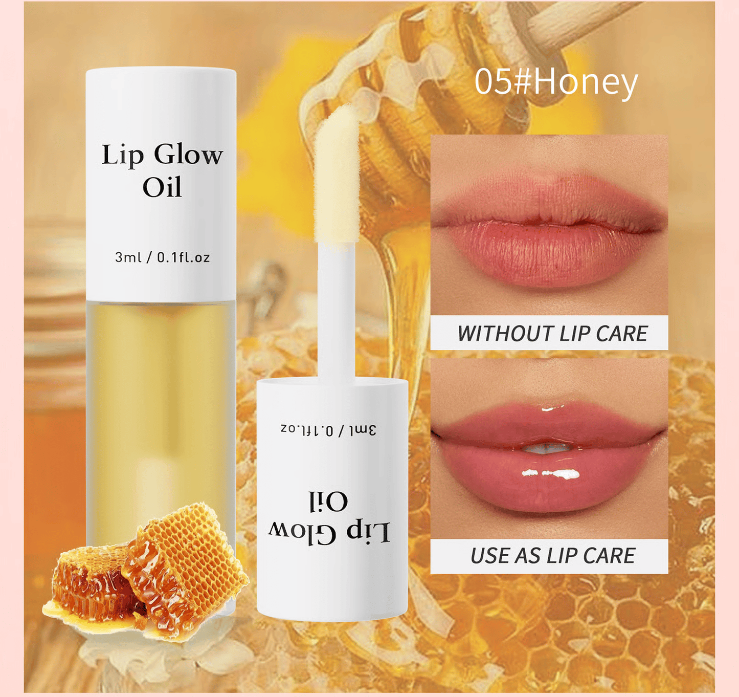🏆 50K+ SOLD! Almost Gone-⚡💋 Get the Perfect Pout✨Tinted Lip Gloss - Create plump, hydrated lips with a natural glow! 💖