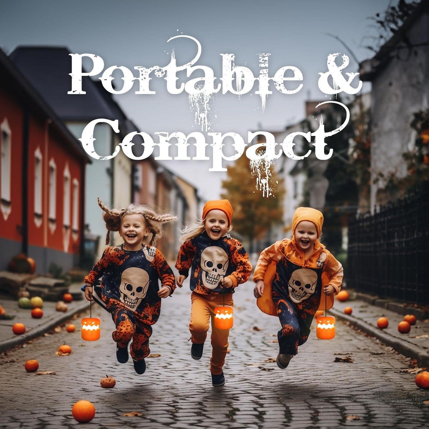🎃Halloween Portable Foldable LED Pumpkin Lantern