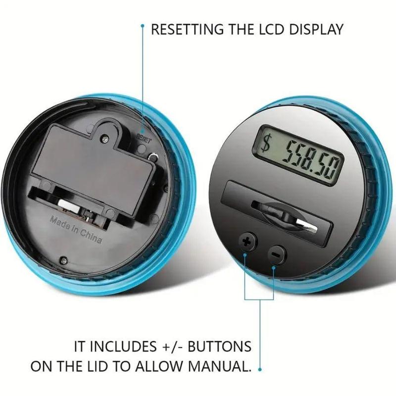 Digital Counting Saving Challenge Coin Bank