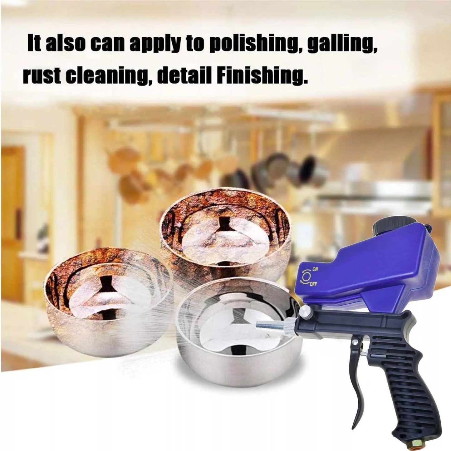 Professional Gravity Sandblasting Tool Set