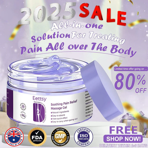 Eettsy™ Kurkuma & Emu-Öl Arthritis Beruhigendes Schmerzlinderungs-Massagegel 👨⚕️Zugelassen von der Australian Osteopathic Association (AOA)