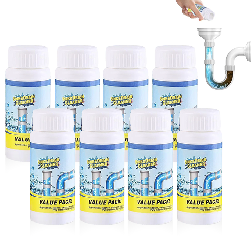 ✨LAST DAY 70% off🫧 Powerful Sink Drain Cleaner - All-Purpose Pipe Dredging Powder for Home