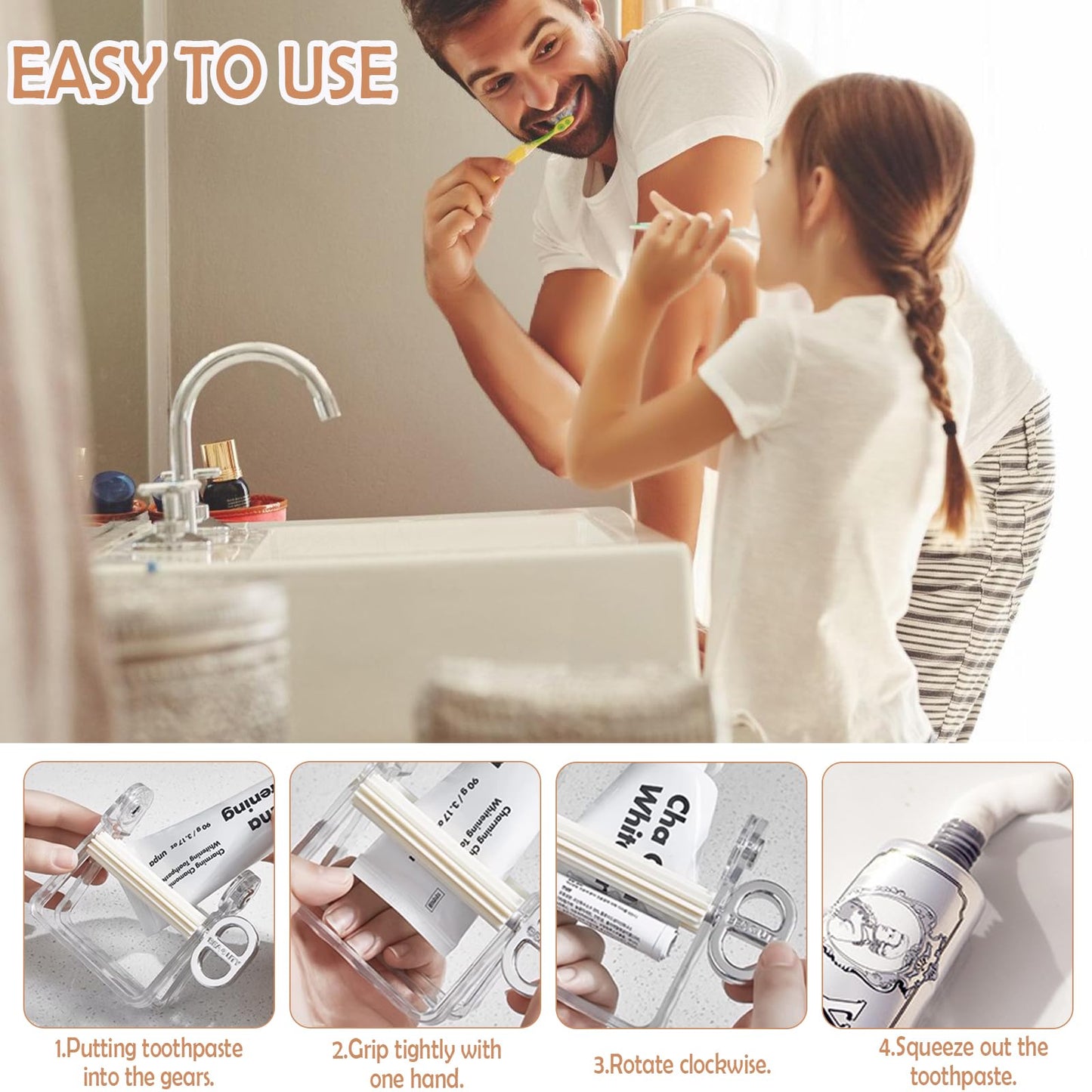 🔥Buy 1 Get 1 FREE Today💯 Plastic Tube Squeezer Roller