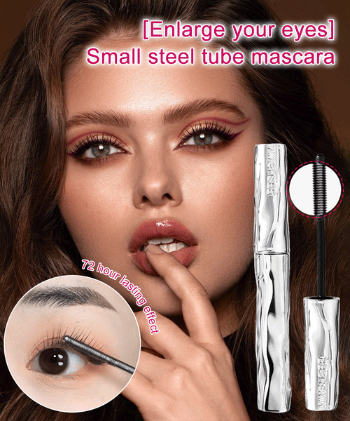 🔥Small Steel Tube Mascara🔥Curling in 10 seconds, Long-lasting Setting, Buy 1 Free 2 $36