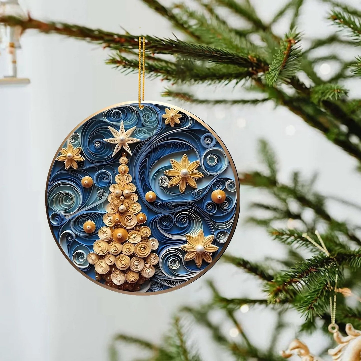 🎄2025 Handmade Ornaments With Good Wishes🎅