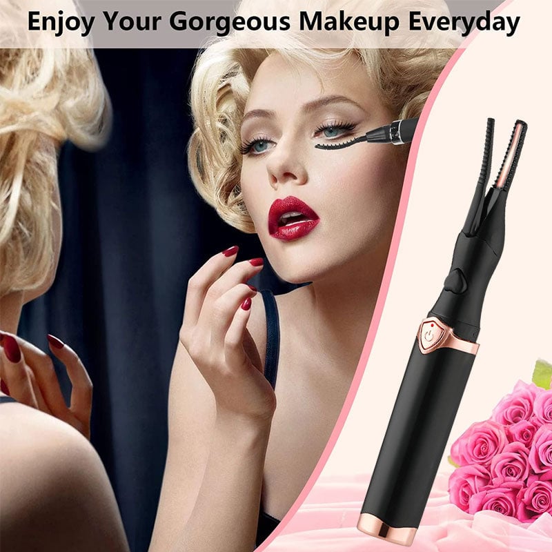 🔥Electric Eyelash Curler for Instant Glam Blink & Dazzle! ️