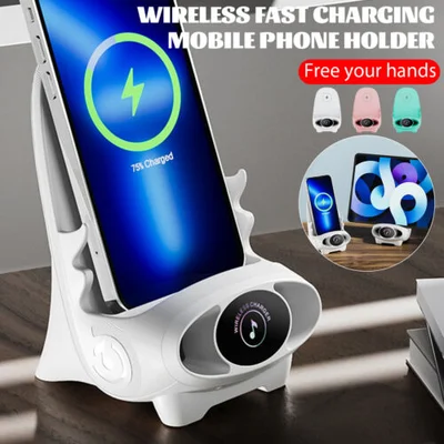 Mini Chair Kabelloses Schnellladegerät Multifunktionaler Telefonhalter