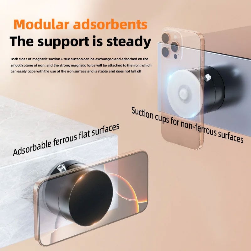 🔥Last Day Promotion - 49% OFF🎁 Vacuum Suction Magnetic Phone Stand