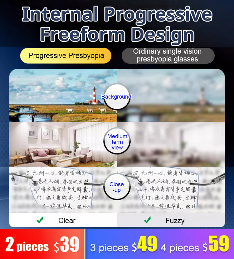 👓️Buy 1 Get 1 Free Only 2 for $39 today🔥Best-selling Blue Light Reading Glasses