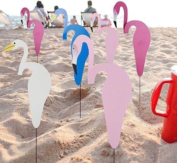 Swirl Bird Garden Art Decoration