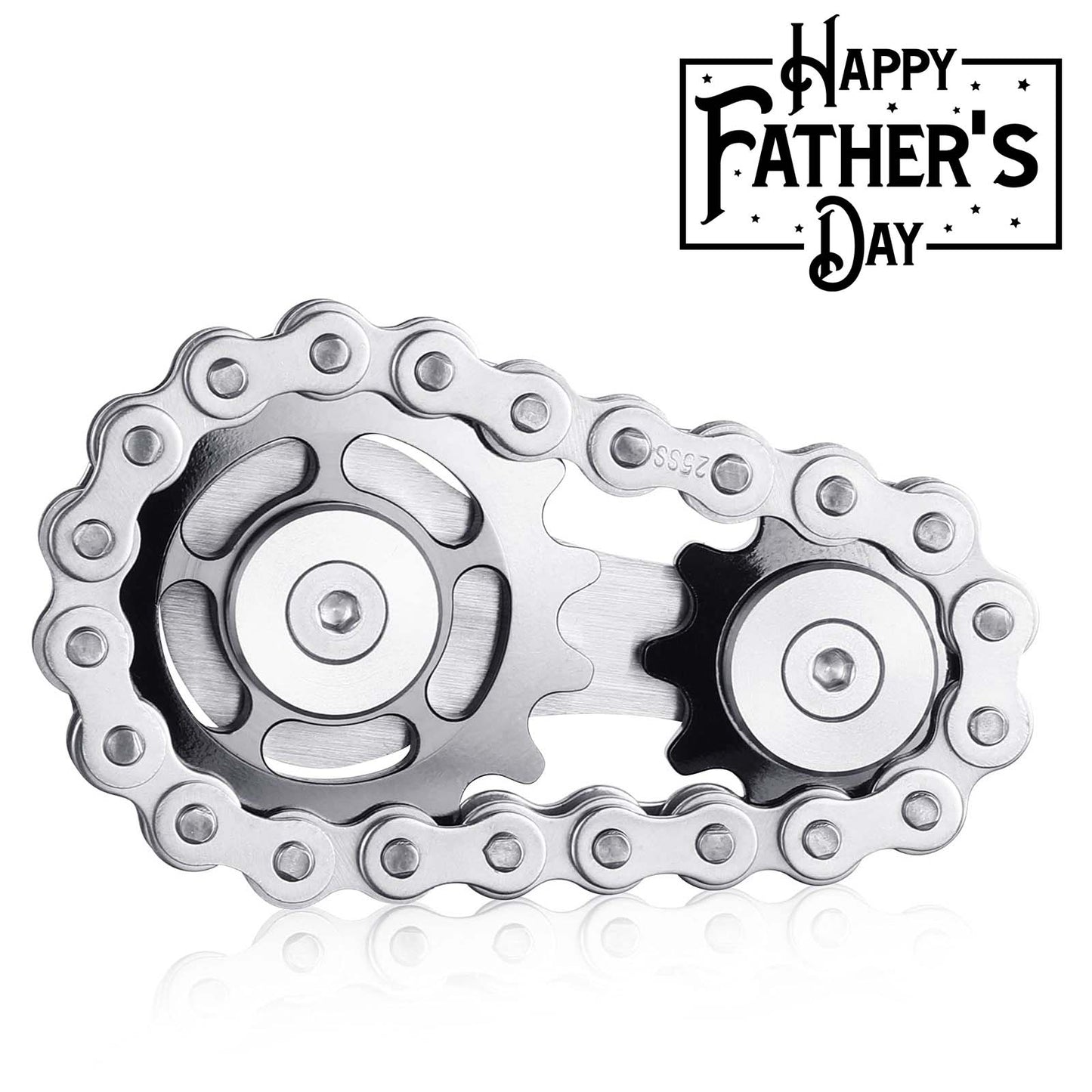 Sprockets Bicycle Chain Fidget Spinner Toys