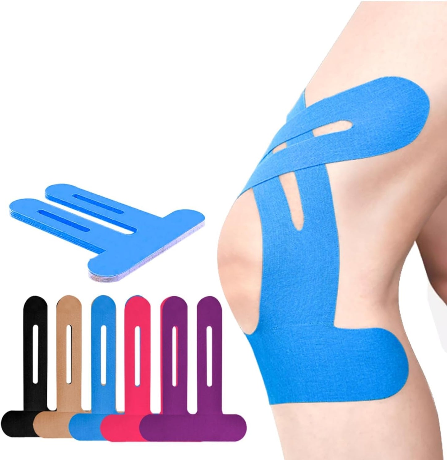 🏃10/20pcs Precut Kinesiology Tape For Knees