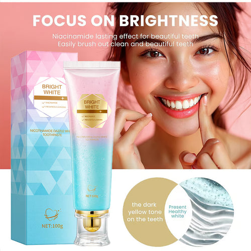 🦷 Niacinamide Whitening Toothpaste - For Healthier, Whiter Teeth!