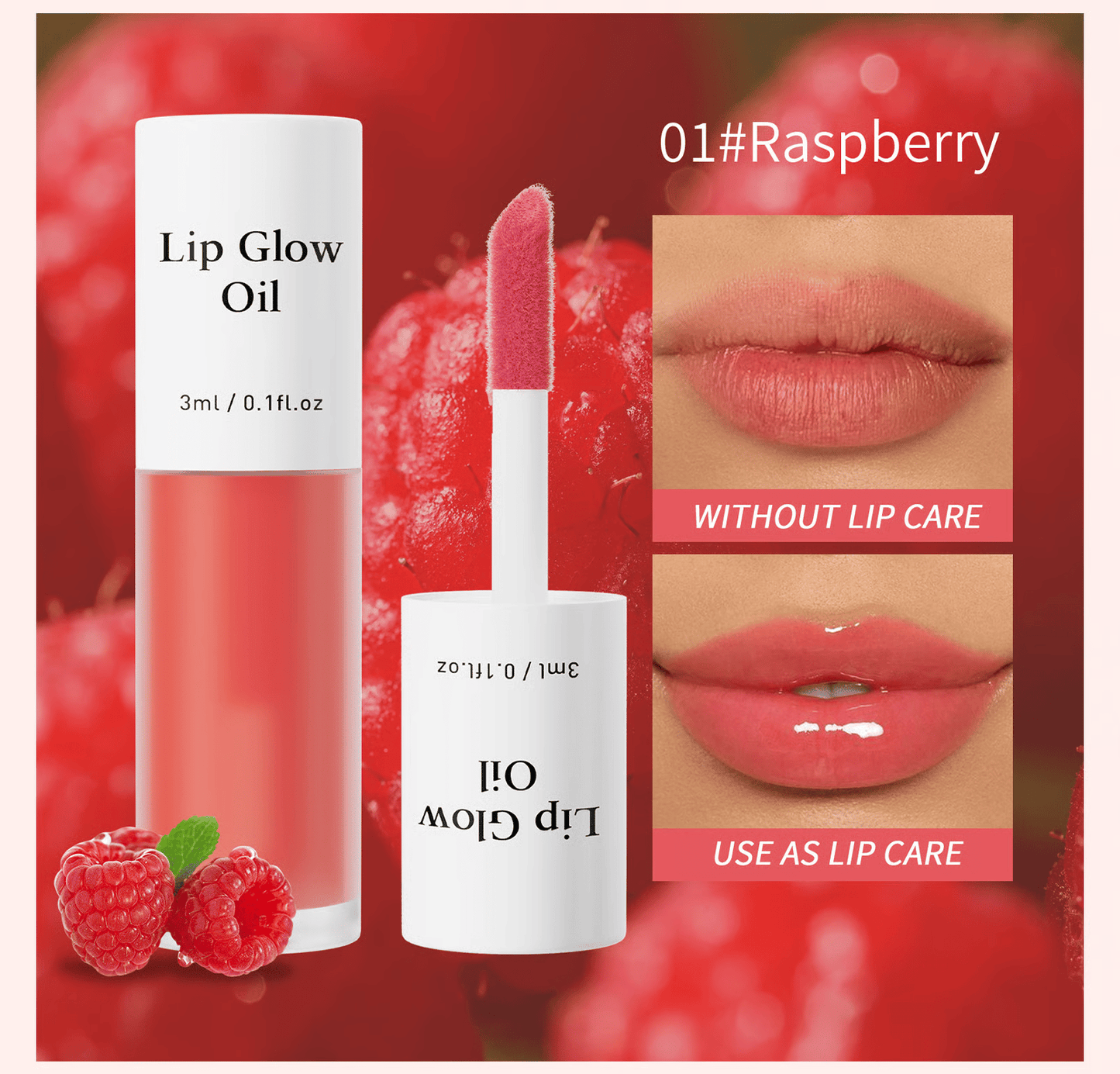 🏆 50K+ SOLD! Almost Gone-⚡💋 Get the Perfect Pout✨Tinted Lip Gloss - Create plump, hydrated lips with a natural glow! 💖