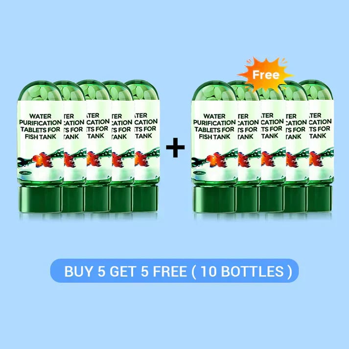 🥳2026 HOT SALE🐠💧 Fish Tank Purification Tablets – Clears Cloudy Water & Reduces Algae Fast