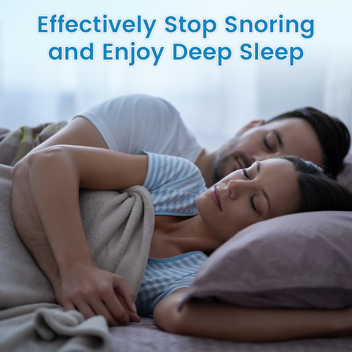 🌙 SILENT NIGHTS, STRONG TEETH! 🦷 Anti-Snoring Guard 🔵✨