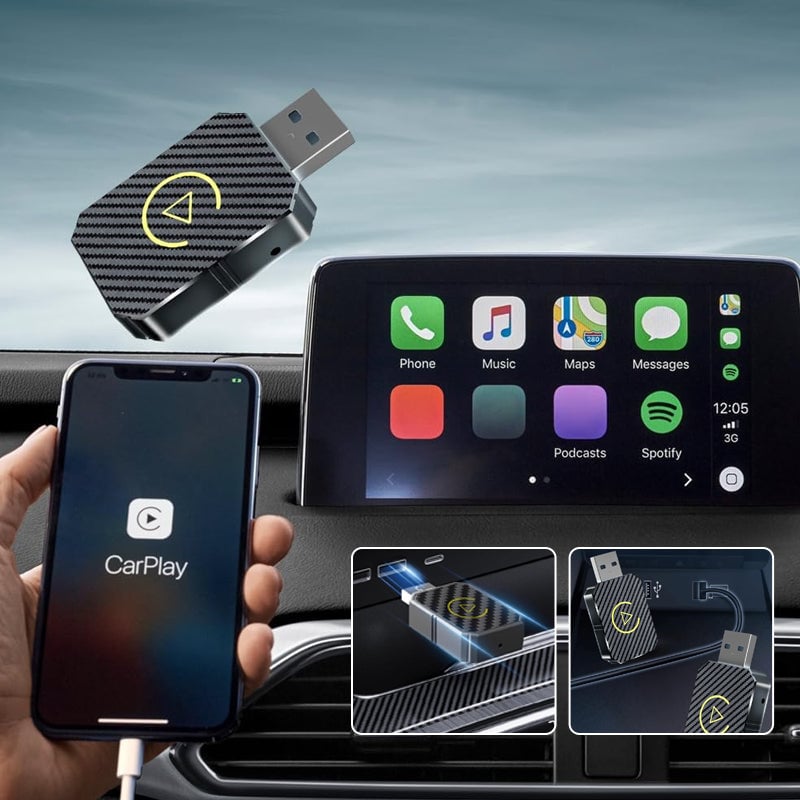🔥Summer Hot Sale--Don’t Miss Out! 💥 Mini Wireless CarPlay Adapter