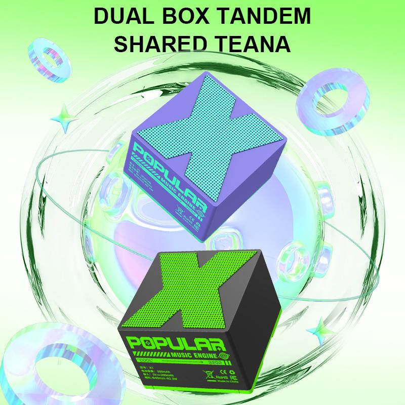 Mini Wireless Audio Speakers with TWS Pairing