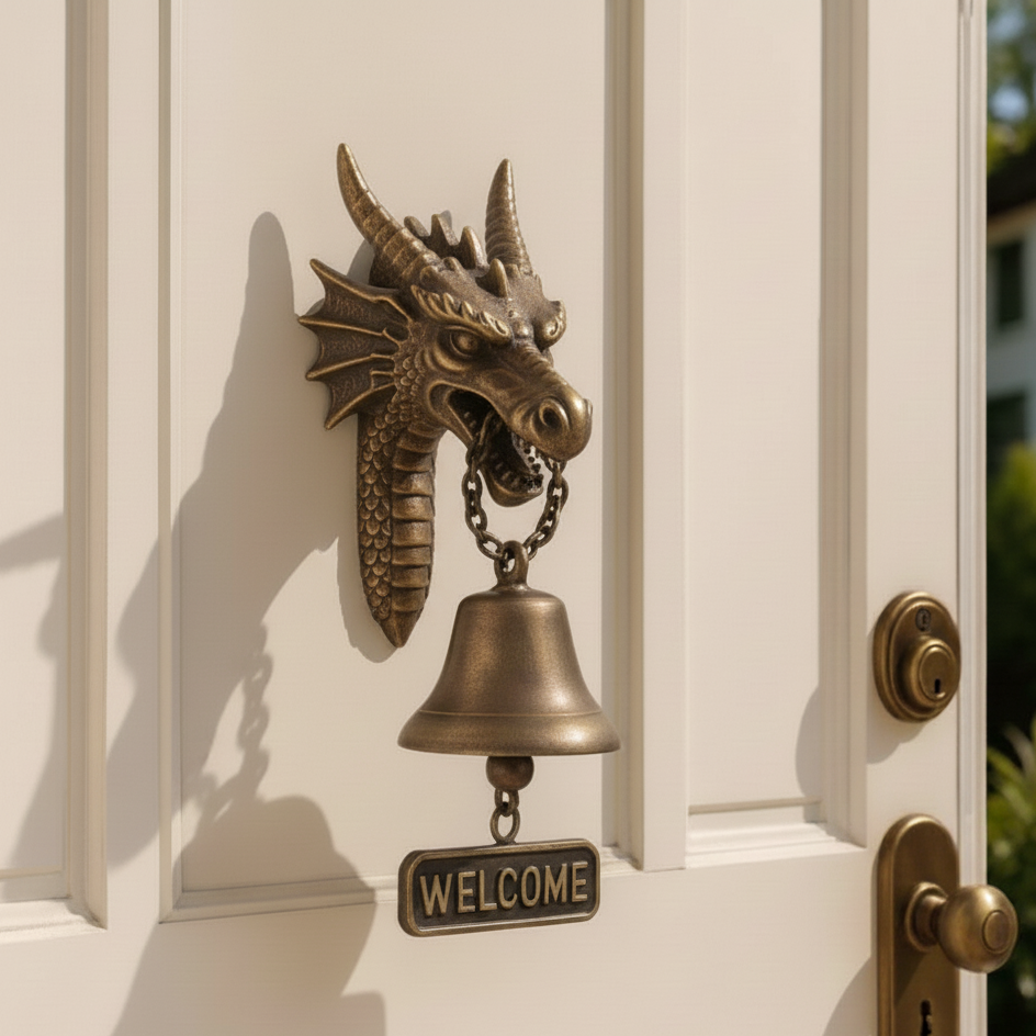 Animal welcome doorbell