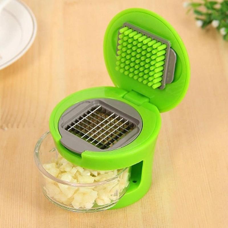 Multifunctional Garlic Press Vegetable Chopper Home Kitchen Gadget