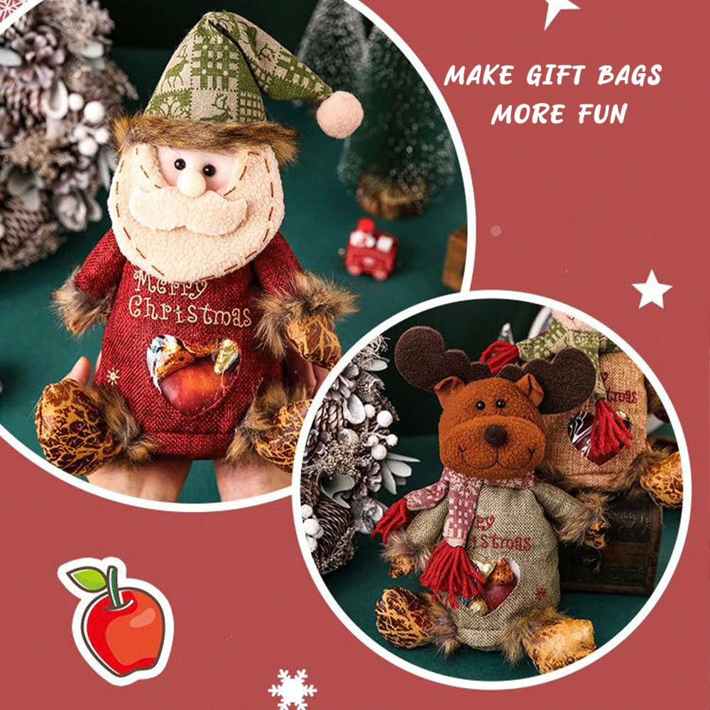 🎄Christmas Gift Bags Zipper Design